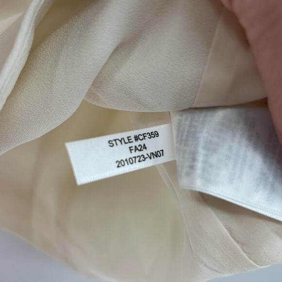 J. Crew Women's Scoopneck vest in drapey crepe - Ivory - 14 - New with tags - Picture 5 of 6